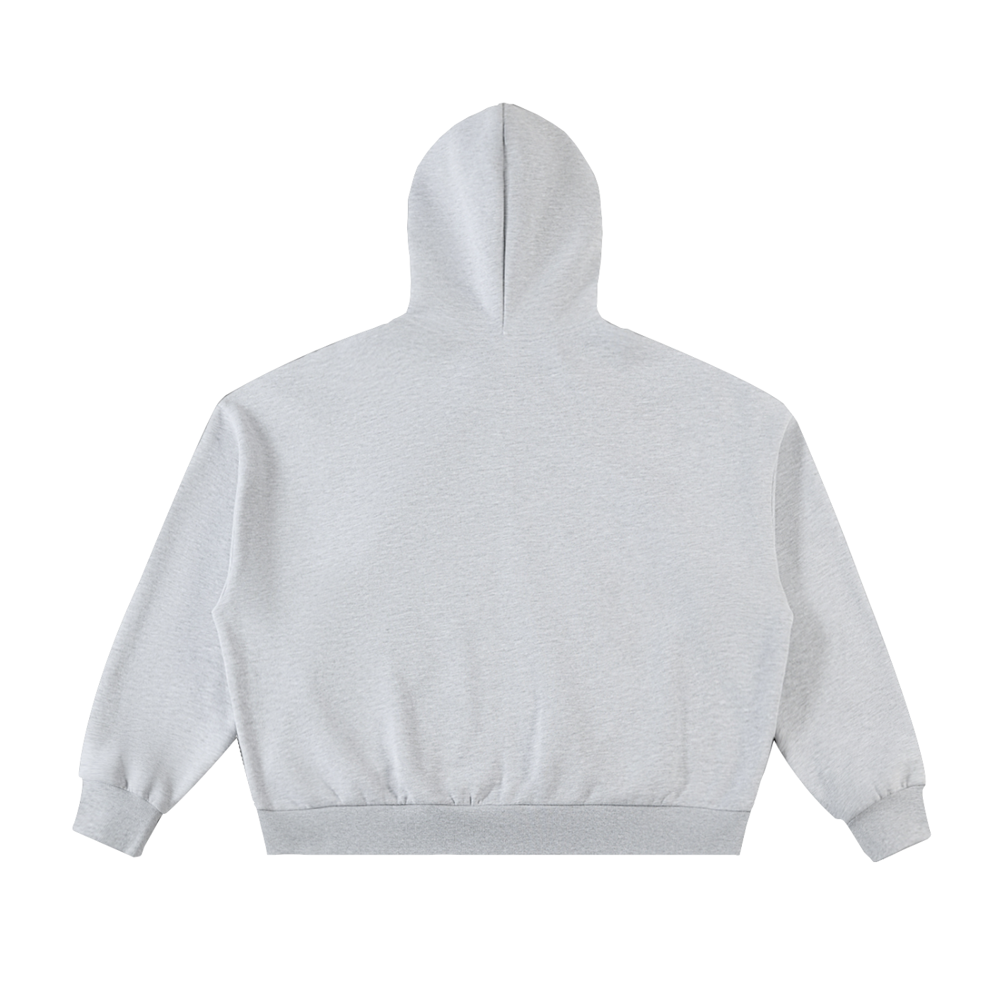 Full-Zip Boxy Hoodie
