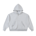 Full-Zip Boxy Hoodie