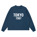 Unisex Waffle Boxy Long Sleeve T-Shirt